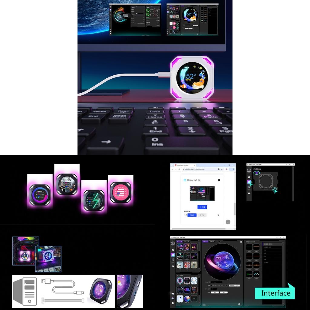 Gaming Hardware And Accessories - Plugs and Play Case Secondary Display