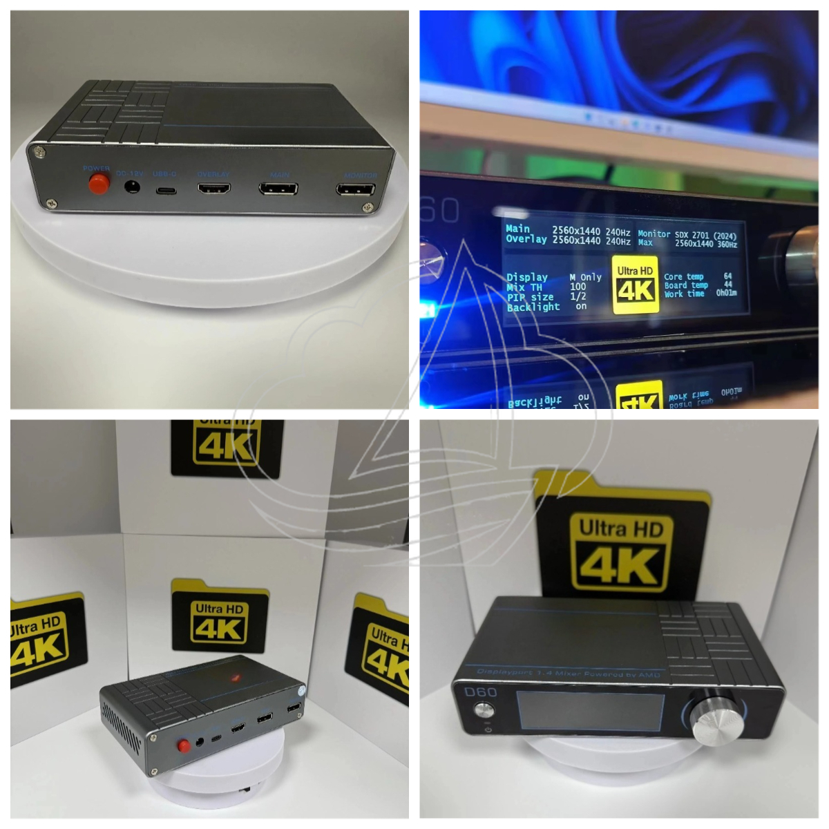 Gaming Hardware And Accessories - 4K Fusion Video Adapter Processor High
