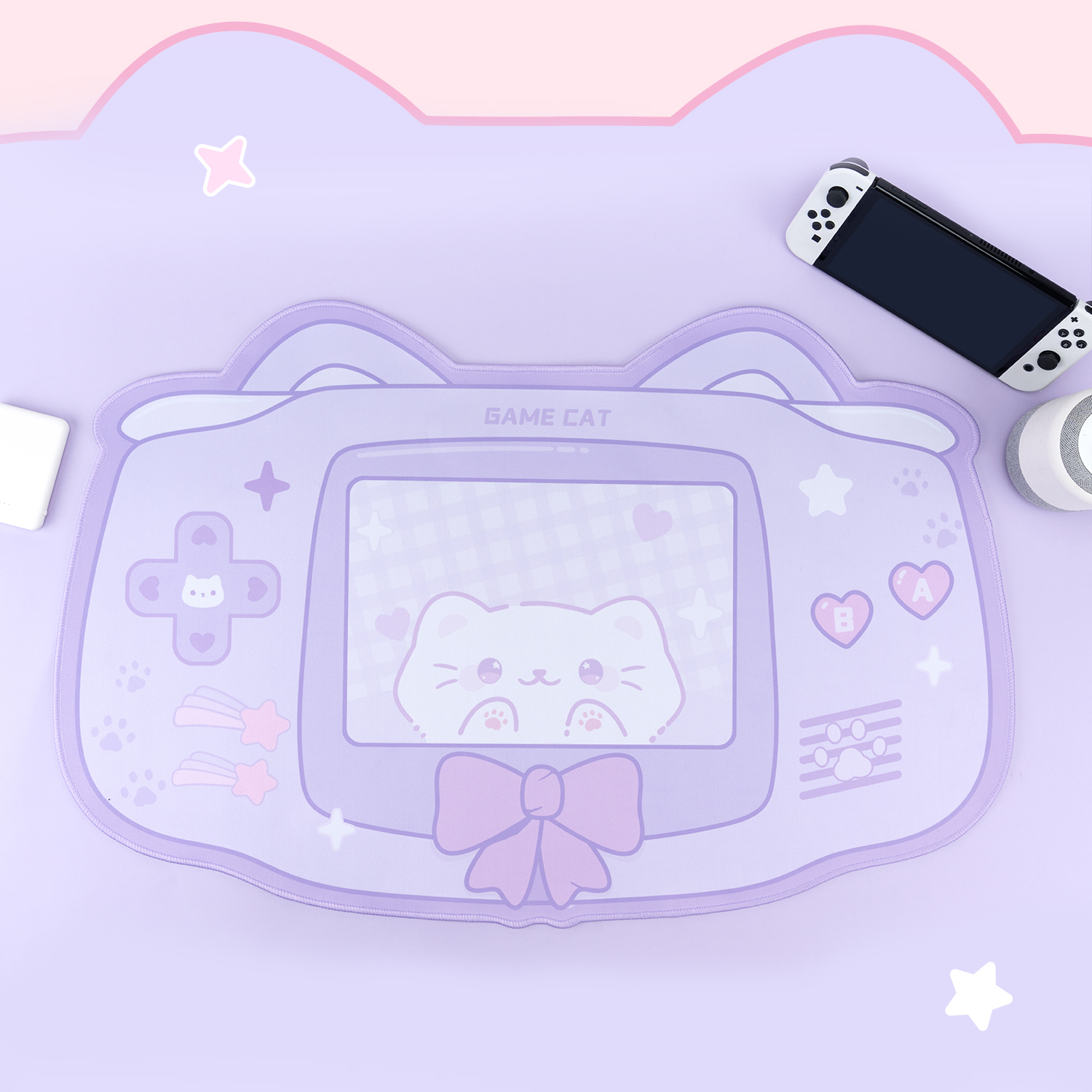 Gaming Accessories Desk - Extra Large Kawaii Retro GBA Gaming