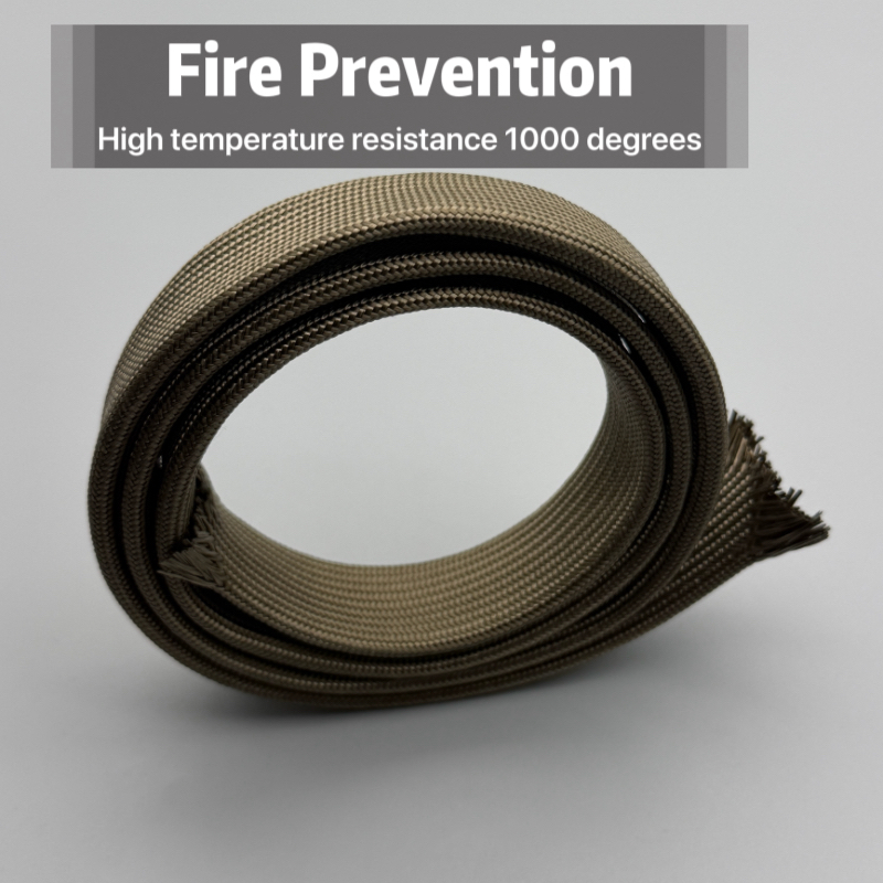 Fiberglass Tube 2-20mm 1000°C  - Cable Sleeve Braided ulasan dan harga