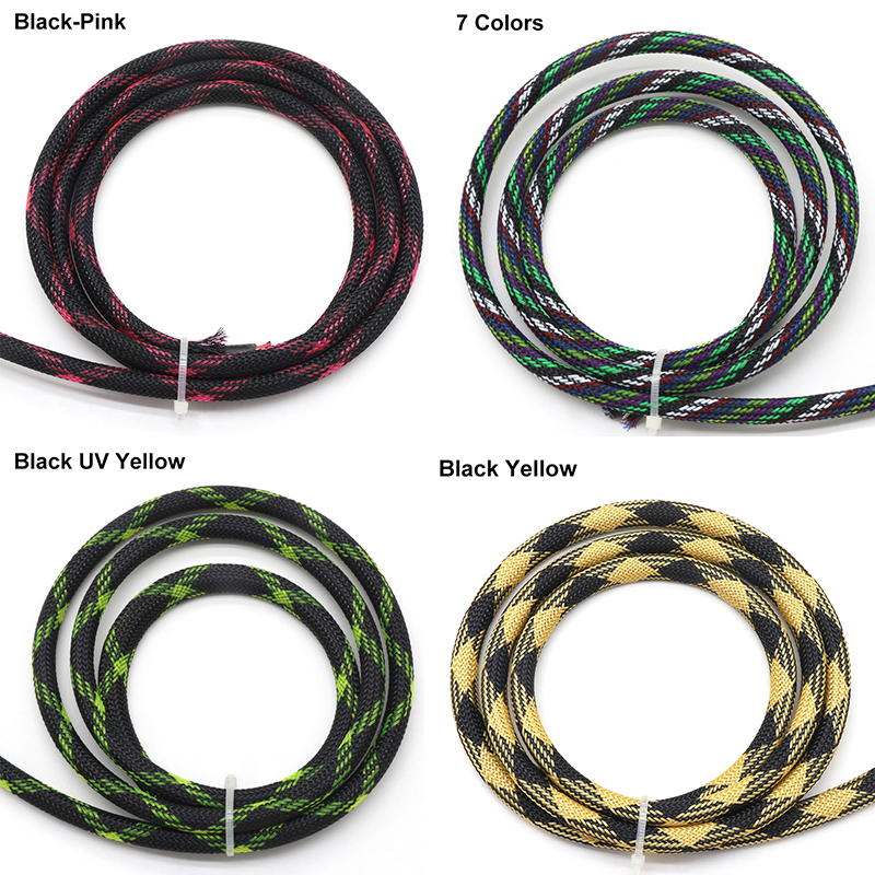1~50M PET Expandable Cable Sle - Cable Sleeve Braided ulasan dan harga
