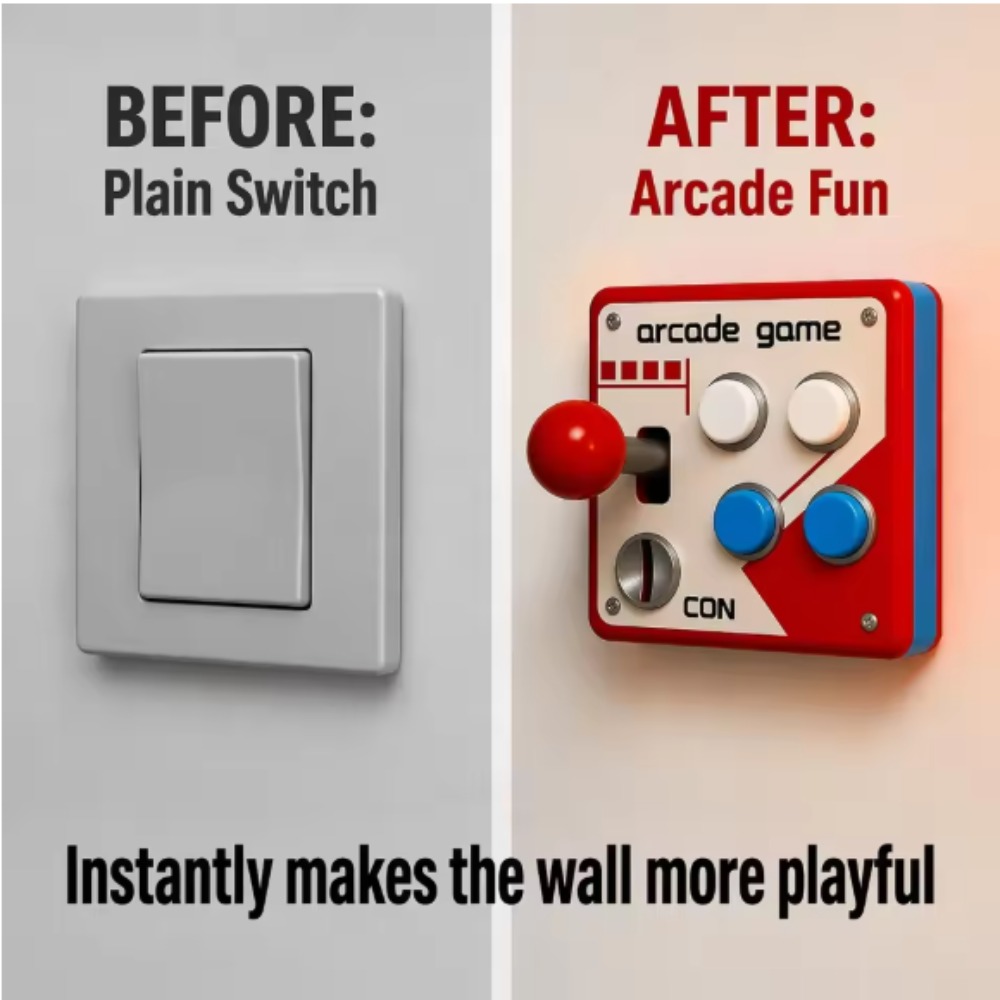 Retro Arcade Joystick Switch P - Vintage Gaming Accessories ulasan dan harga