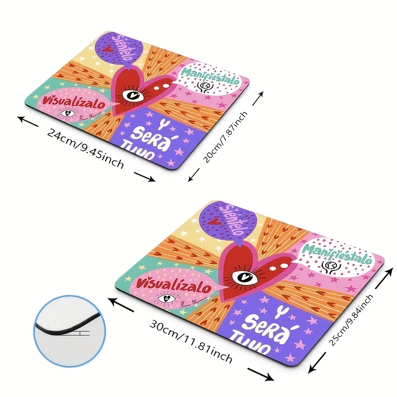 Brand Evil Eye Mouse Pad Iron  - Gaming Accessories Brands ulasan dan harga