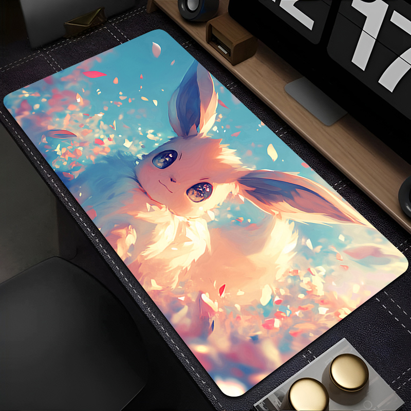 Mouse Pad Pokemon Eevee 90x40c - Gaming Accessories Kawaii ulasan dan harga