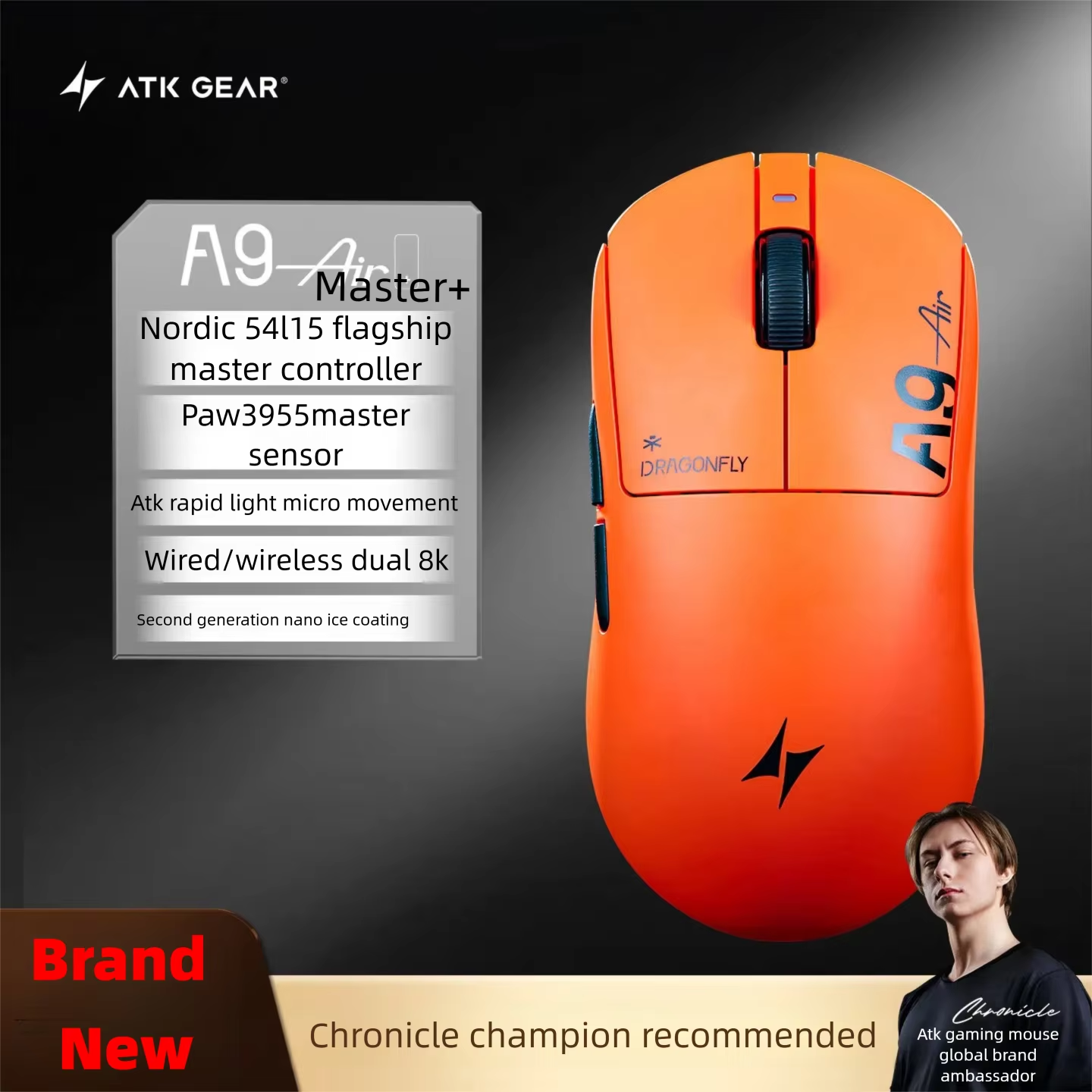 ATK A9 Air Ultimate Plus Gamin - Gaming Accessories Cheap ulasan dan harga