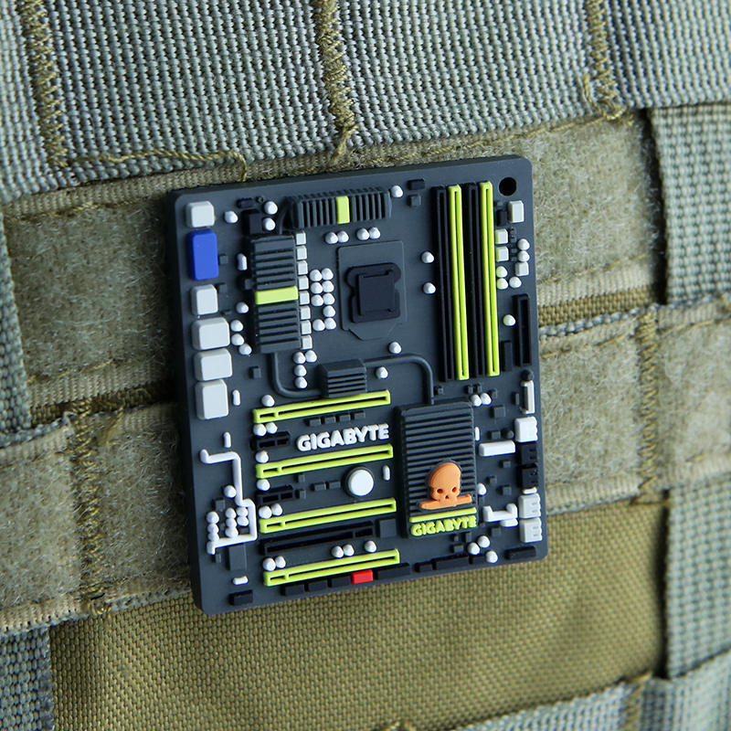 PC ROG Motherboard PVC Patch R - Gaming Hardware And Accessories ulasan dan harga