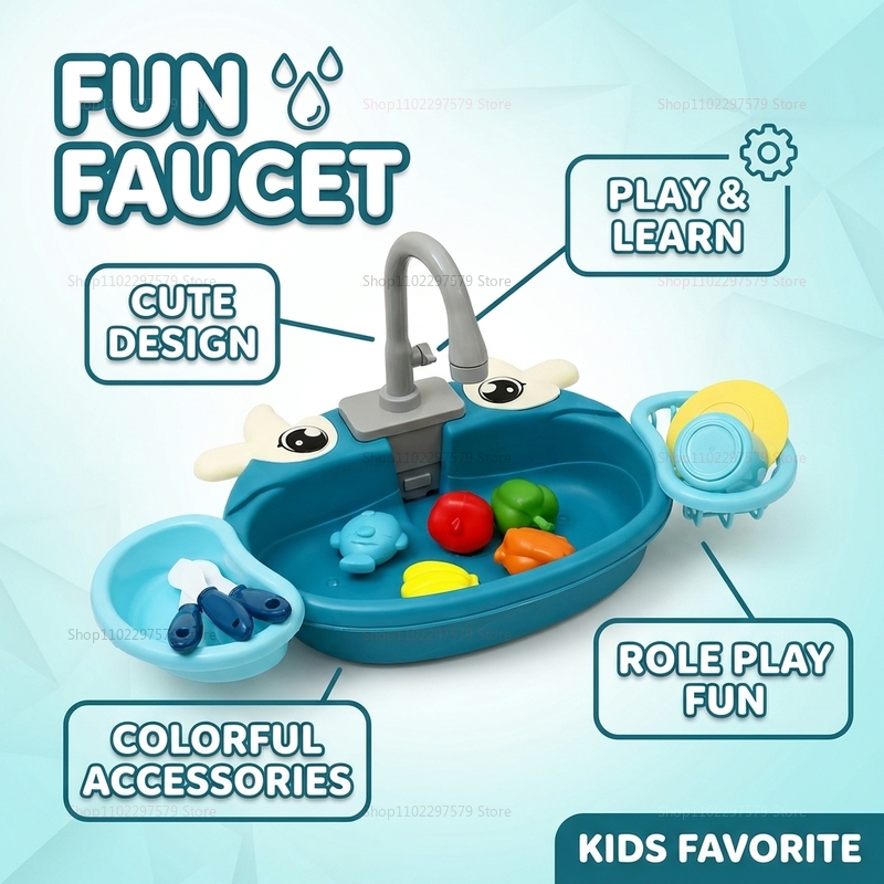 Children Play Kitchen Set with - Gaming Accessories You Need ulasan dan harga