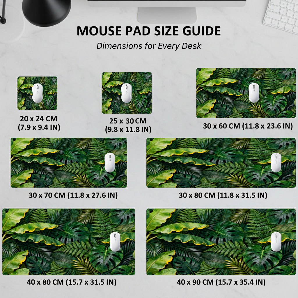 Brand Large Leaf Iron Mouse Pa - Gaming Accessories Brands ulasan dan harga