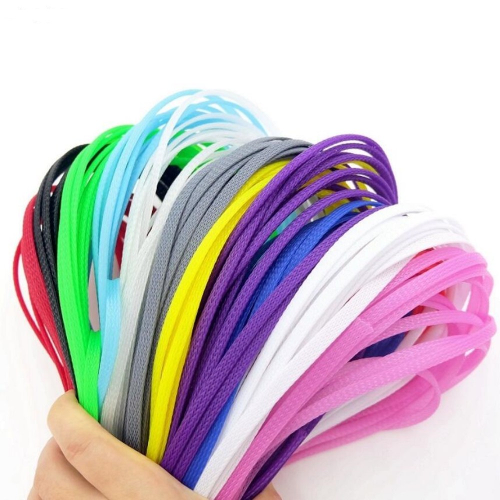 3MM 4MM 6MM 8MM 10MM 12MM 16MM - Cable Sleeve Braided ulasan dan harga