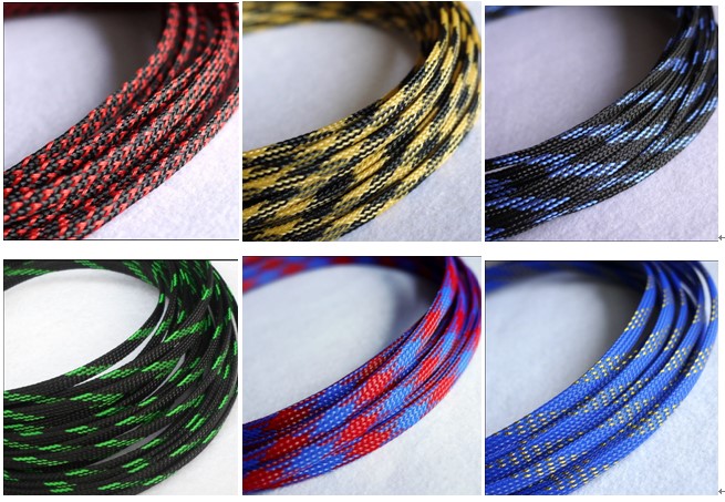 3MM 4MM 6MM 8MM 10MM 12MM 16MM - Cable Sleeve Braided ulasan dan harga
