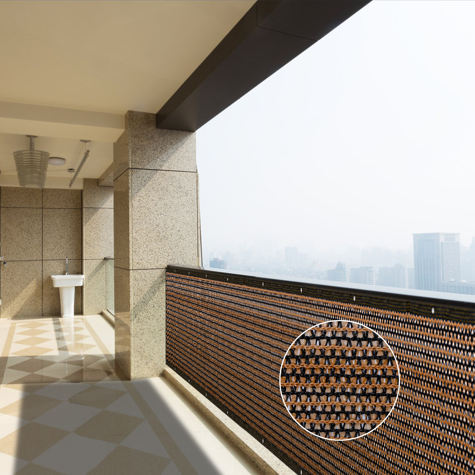 Privacy Fence Screen 120GSM Me - Case Mesh Panel ulasan dan harga
