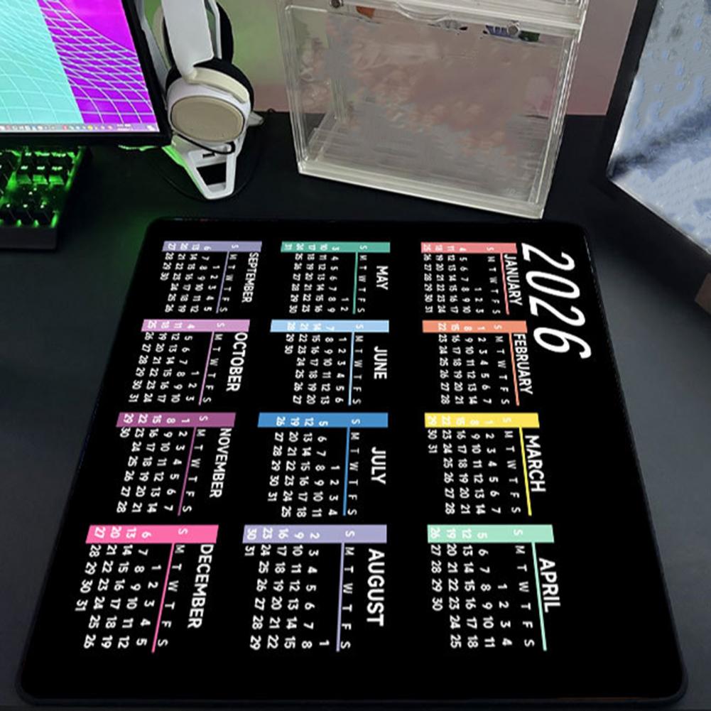 2026 Calendar Mouse Pad Waterp - Gaming Accessories Desk ulasan dan harga