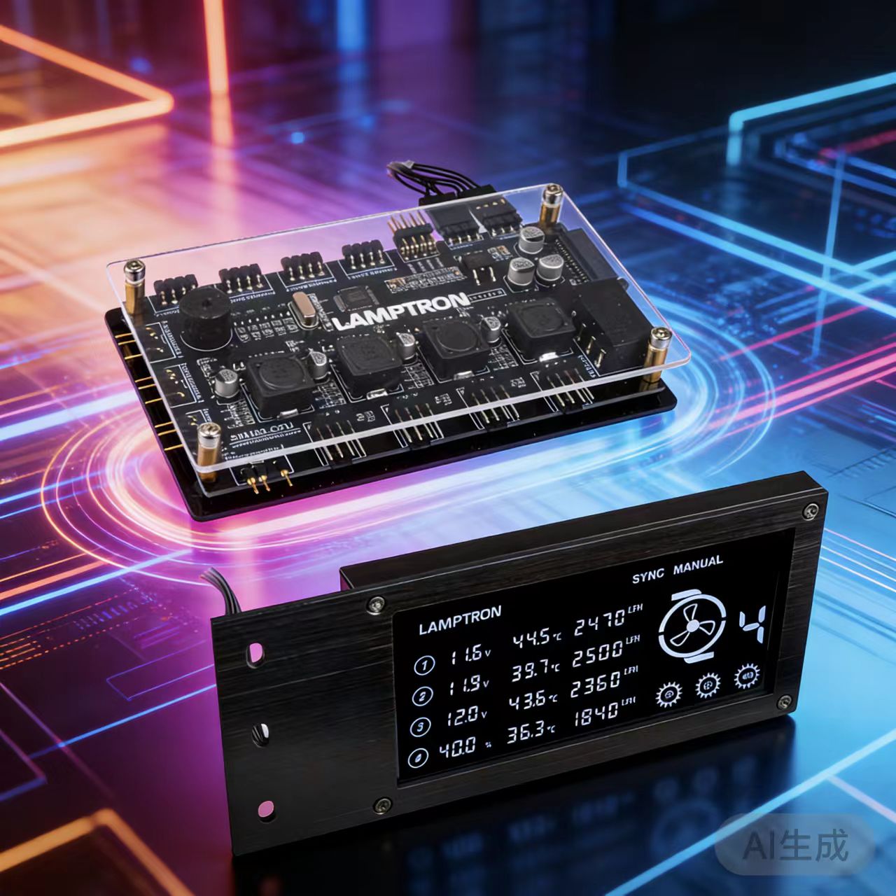 LAMPTRON RW460 Water Cooling C - Gaming Hardware And Accessories ulasan dan harga