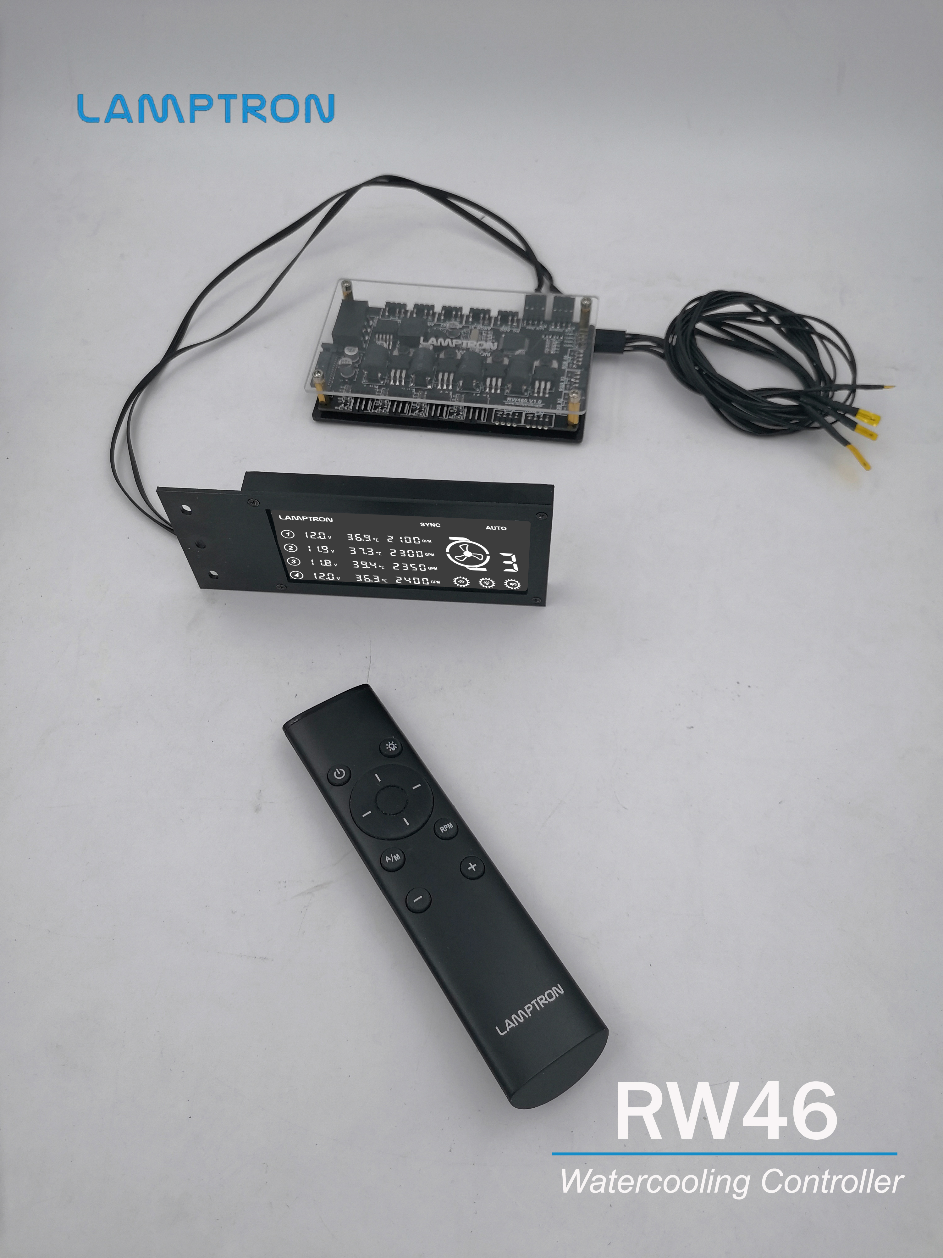 LAMPTRON RW460 Water Cooling C - Gaming Hardware And Accessories ulasan dan harga