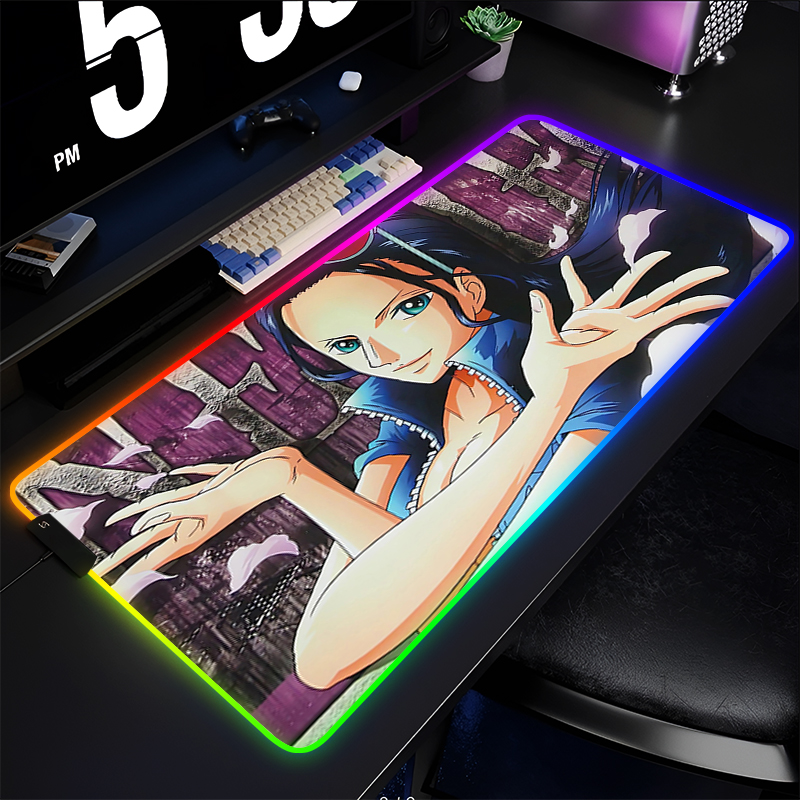 RGB Backlight Mouse Pad one pi - Gaming Accessories Kawaii ulasan dan harga
