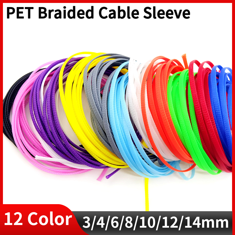 PET Expandable Cable Sleeve 3/ - Cable Sleeve Braided ulasan dan harga