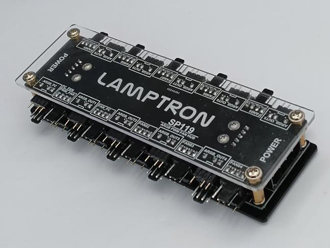 LAMPTRON 20-Way ARGB PWM Fan H - Gaming Hardware And Accessories ulasan dan harga