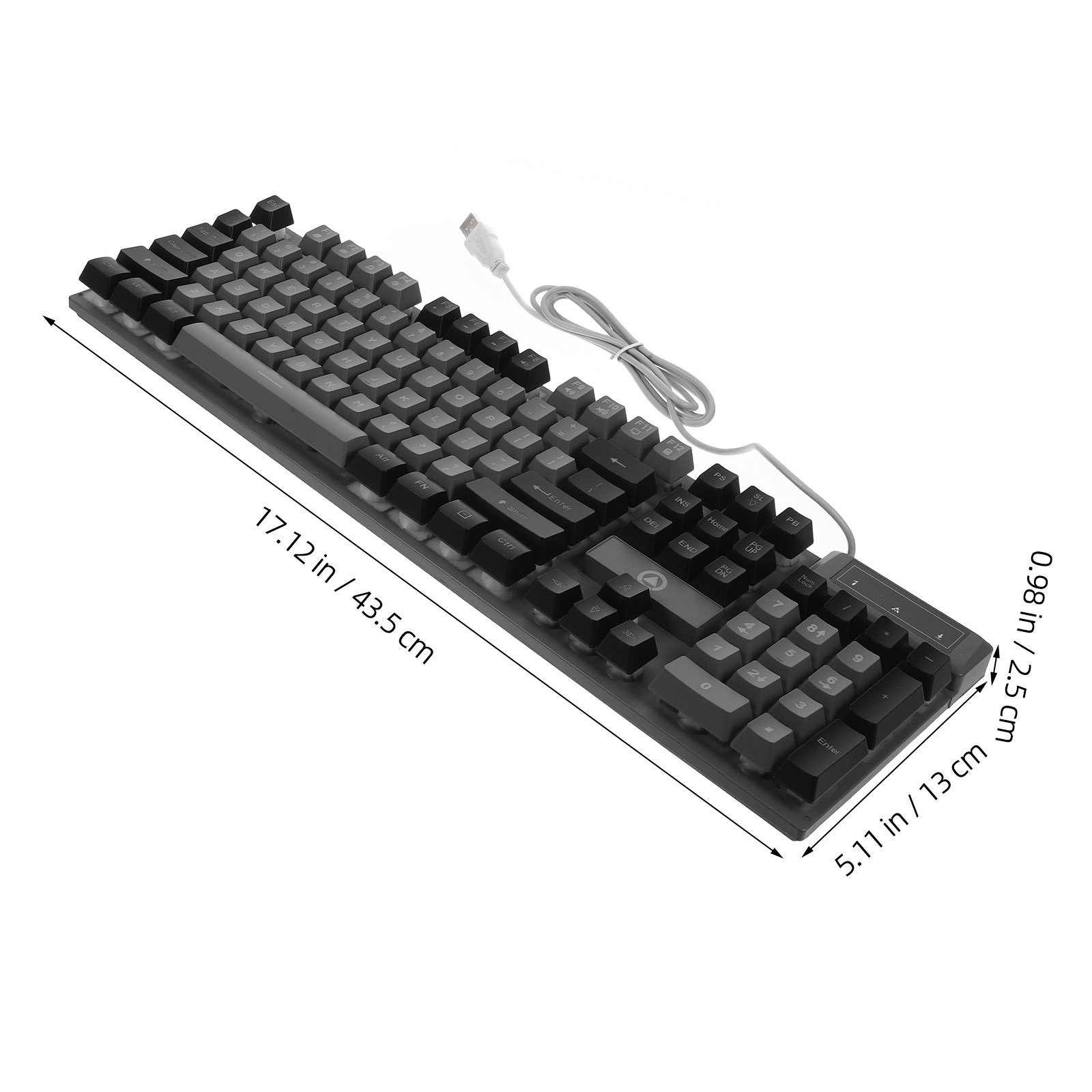 Rgb Gaming Keyboard 104 Keys F - Gaming Hardware And Accessories ulasan dan harga