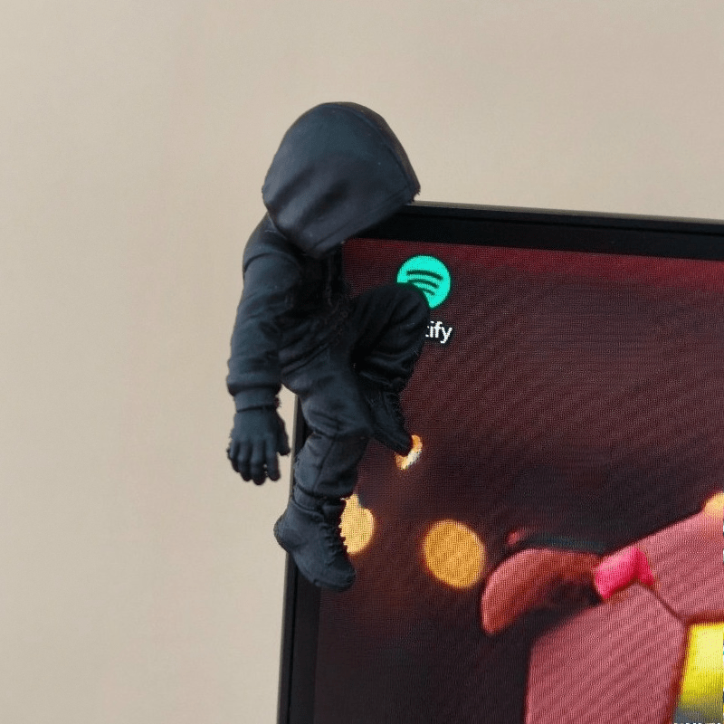 Climb Hoodie Alien Mini Statue - Vintage Gaming Accessories ulasan dan harga